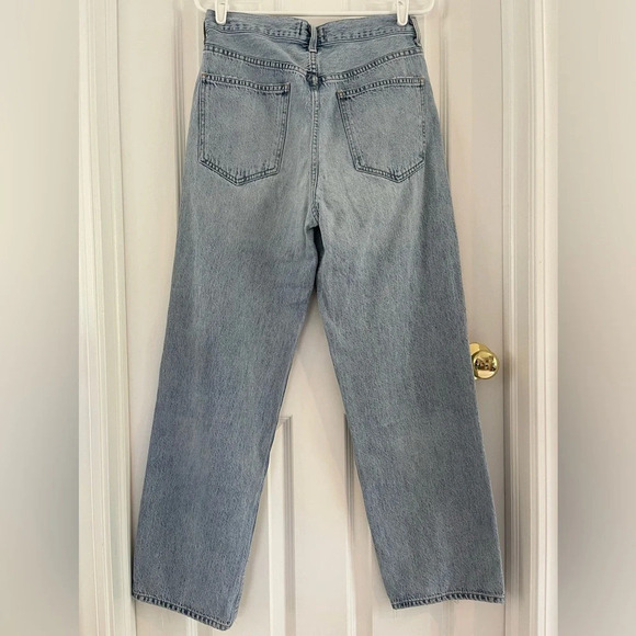 AGOLDE Criss Cross Upsized Jeans in Suburbia Size 28 - Picture 3 of 12